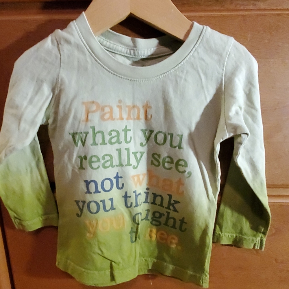 Peek kidz12/18 months graphic tee